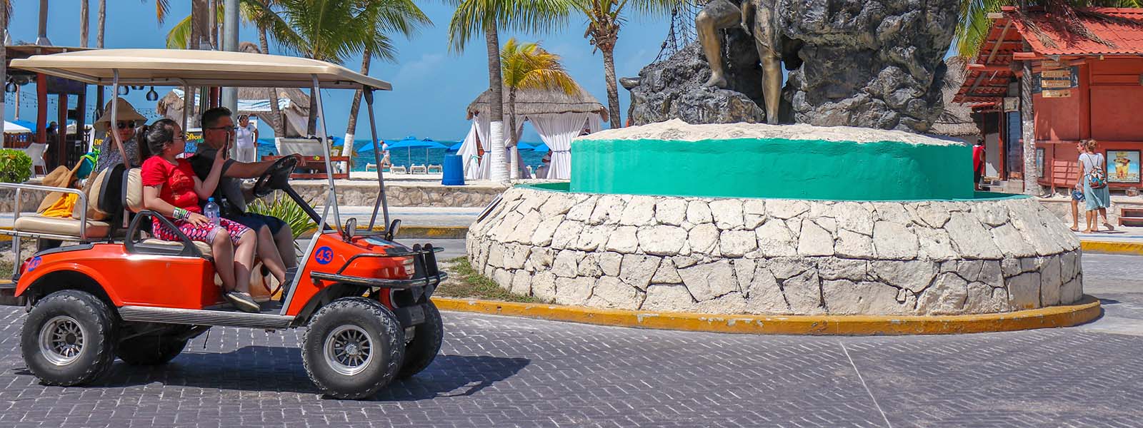 golf car rental isla mujeres